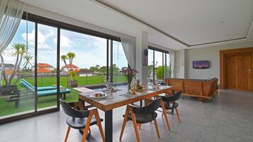 Opções para refeição no quarto