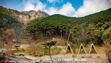 Fassade der Unterkunft