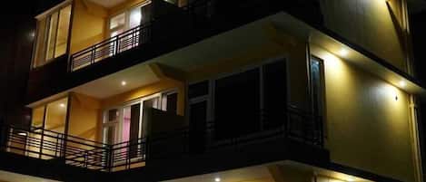 Façade de l’hébergement