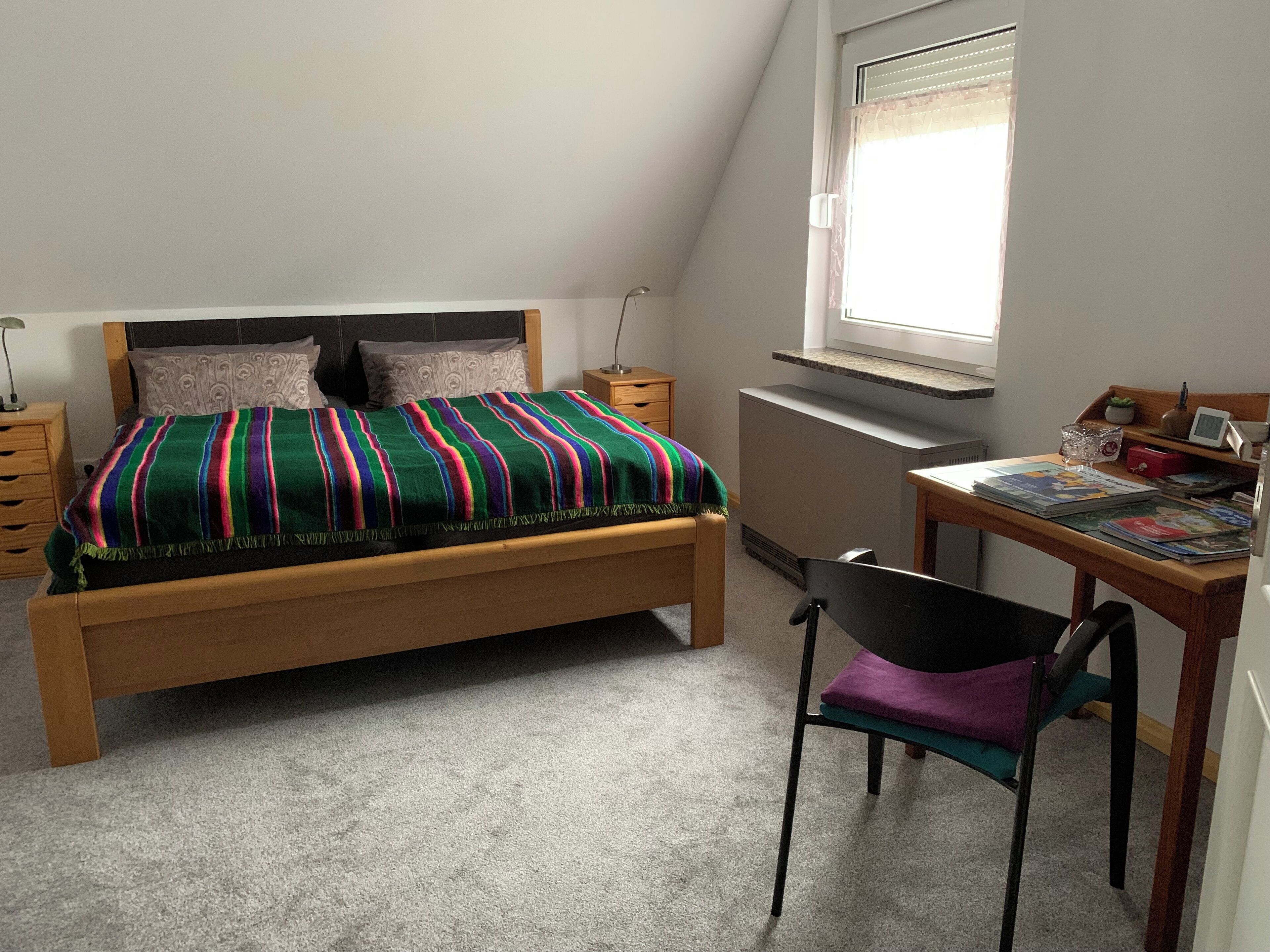 2 Schlafzimmer, Schreibtisch, Bügeleisen/Bügelbrett, kostenloses WLAN