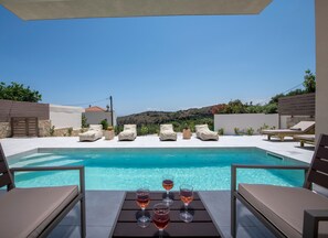 View from property - Armour Eclectic Villa (Platanias)