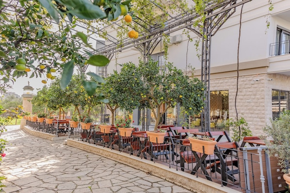 Terrace/patio - Pharos Hotel (Bar)