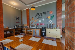 Gratis morgenmadsbuffet hver dag