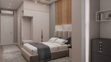 Standard Single Room | In-room safe, desk, laptop workspace, blackout drapes