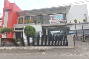 Façade de l’hébergement