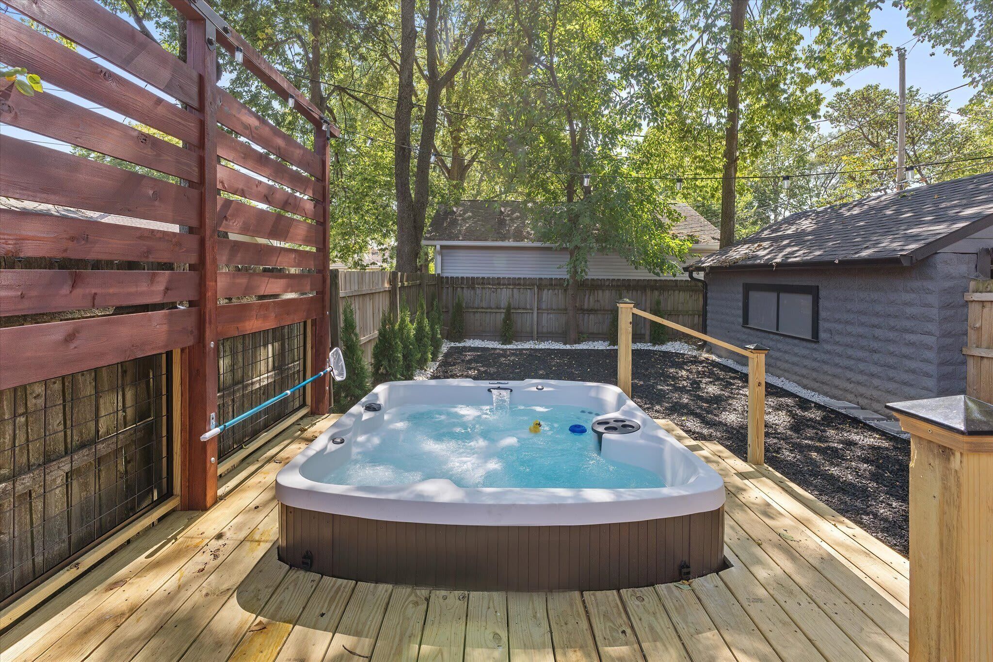 Enceinte de l’hébergement