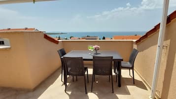 Uitzicht vanuit accommodatie