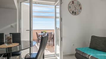 Superior Apartment, 2 Bedrooms, Terrace, Sea View | Terrace/patio