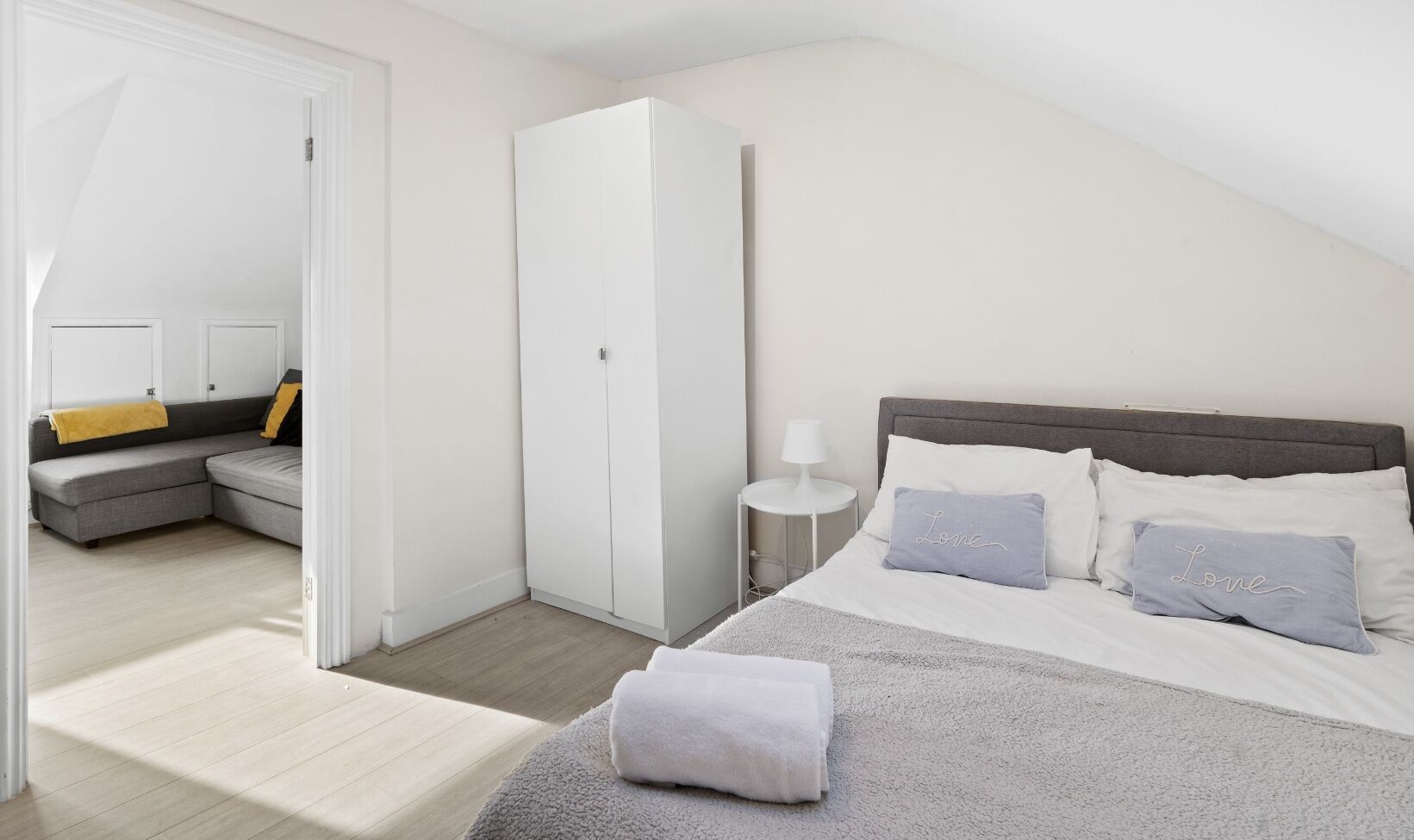 1 Schlafzimmer, kostenloses WLAN, Bettwäsche