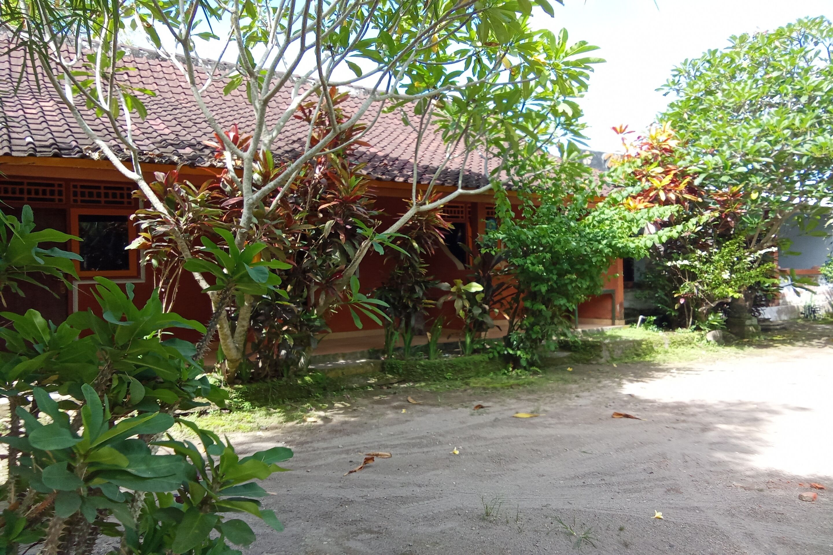 Fachada de la propiedad