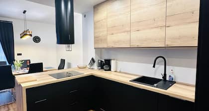 Modern apartment in the Karkonosze Mountains. Spacious with a nice view