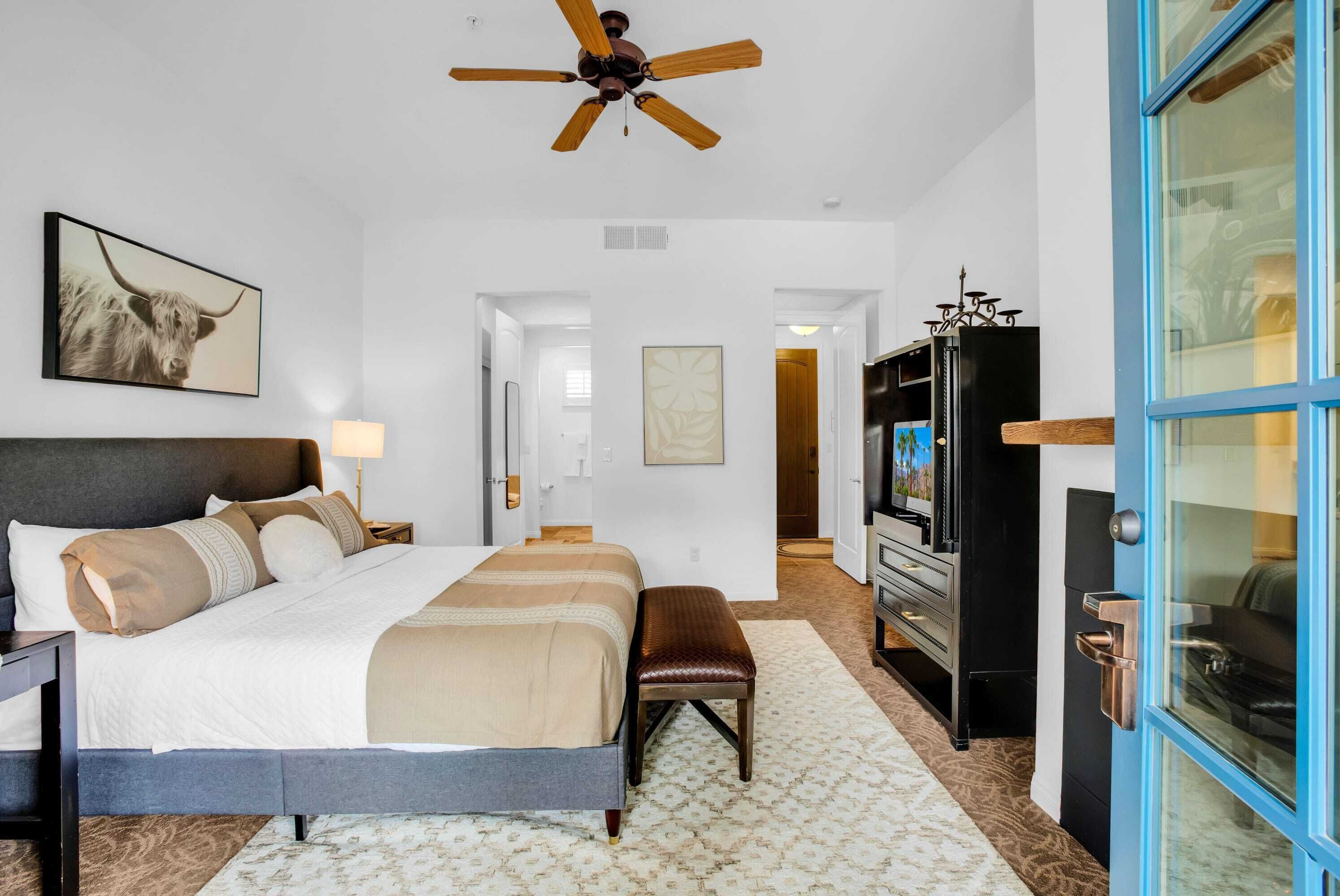 1 quarto, escrivaninha, ferros/tábuas de passar roupa, Wi-Fi