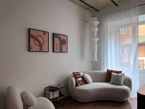 Living area - Lussuoso appartamento vicino al Colosseo (Rome)