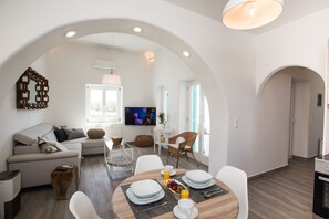 Signature Villa | Living area - TIFFANYS VILLAS (Mykonos)