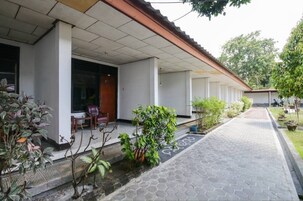 Fachada de la propiedad