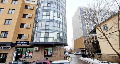 London mood in new residential complex in Almaty center