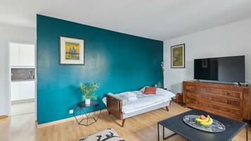 1 chambre, bureau, fer et planche Ă repasser, Wi-Fi gratuit