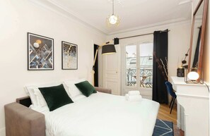 1 bedroom, desk, iron/ironing board, free WiFi
