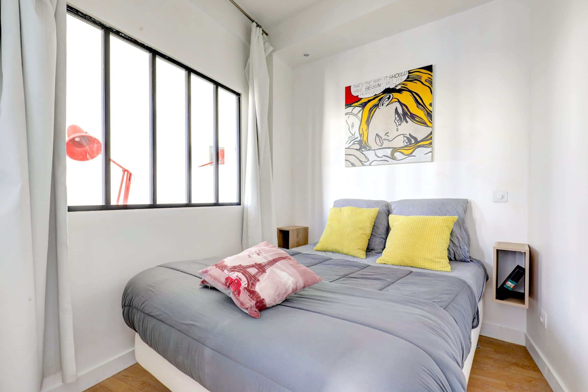 1 habitación, escritorio, tabla de planchar con plancha y wifi gratis 