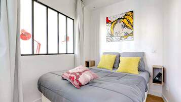 1 chambre, bureau, fer et planche Ă repasser, Wi-Fi gratuit