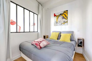 1 bedroom, desk, iron/ironing board, free WiFi