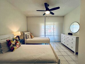 3 bedrooms, iron/ironing board, travel cot, WiFi