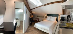 1 soverom, strykejern/-brett, wi-fi og sengetøy