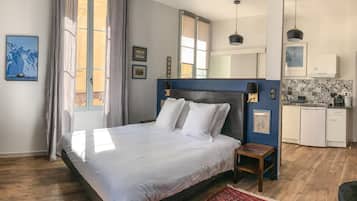 1 bedroom, WiFi, bed sheets