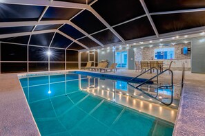 Una piscina climatizada