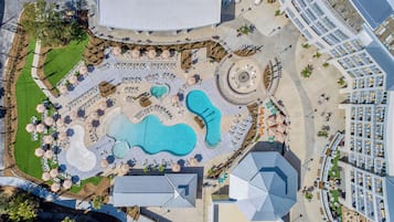 Indoor pool, a heated pool
