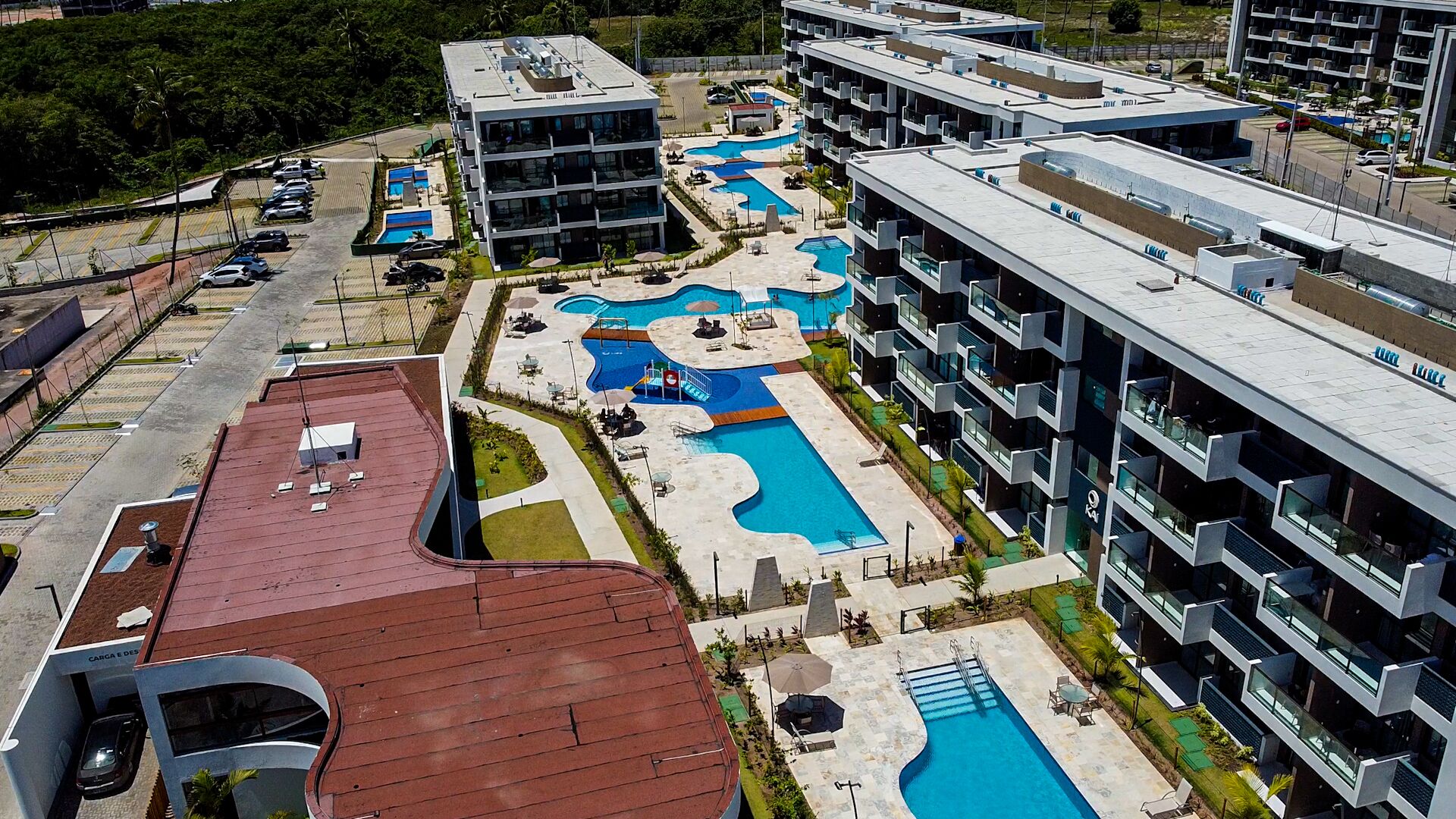 Fachada da propriedade