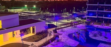Familjelägenhet - 1 sovrum - utsikt mot poolen - vid stranden | Utsikt från rummet