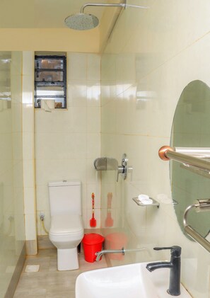 Dusche, Handtücher