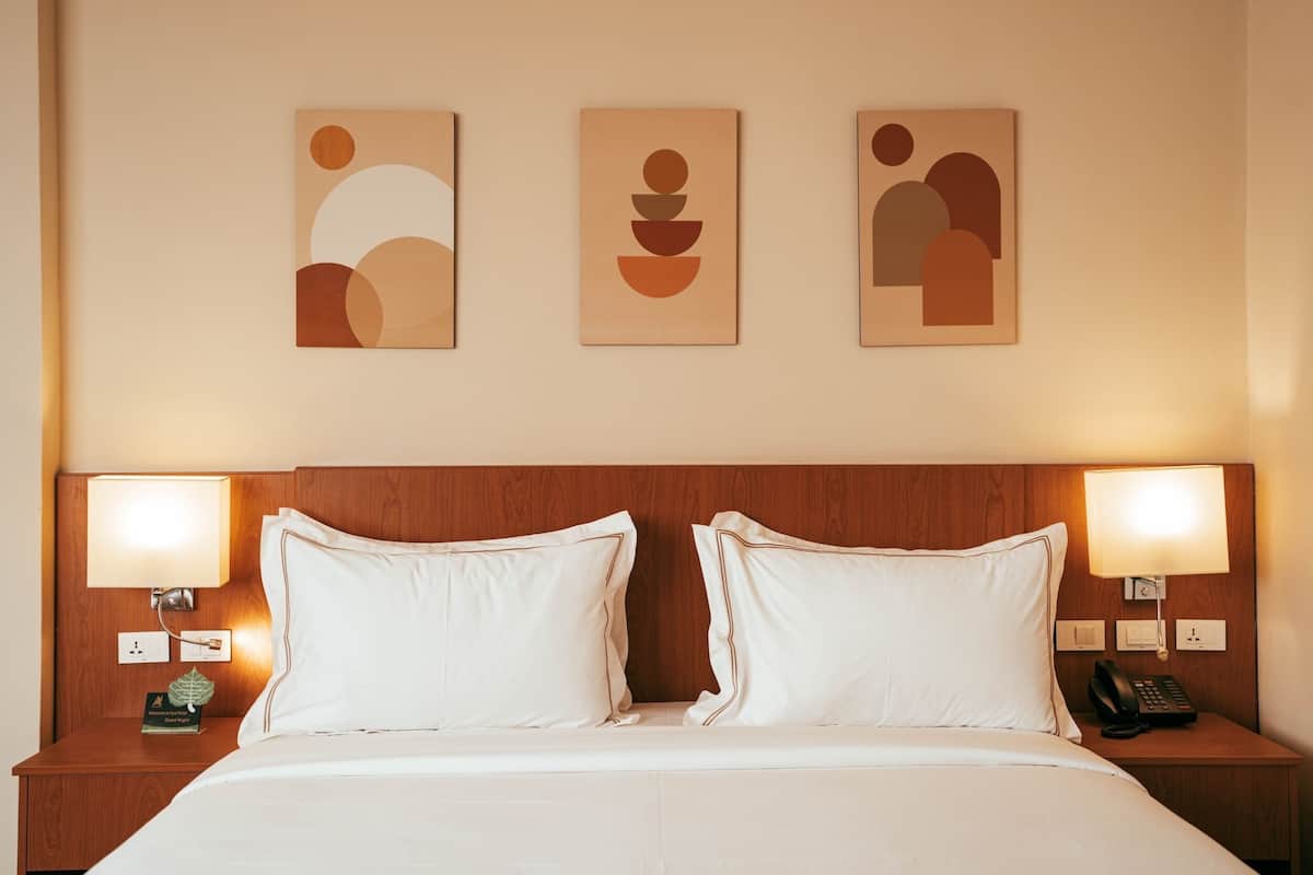 In-room safe, desk, iron/ironing board (on request), WiFi (free)