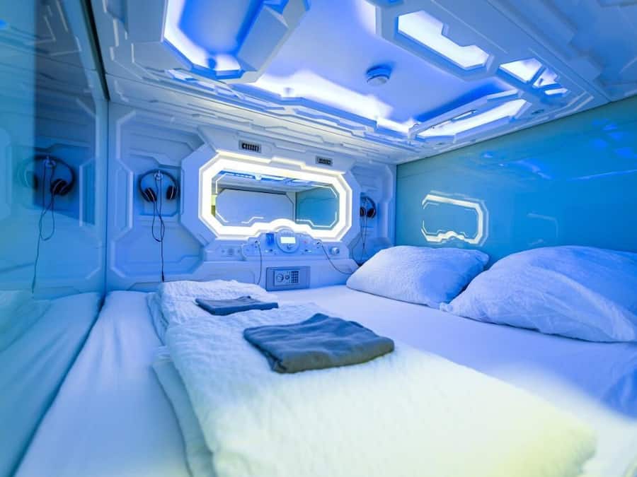 Perusyhteismajoitus | Tallelokero huoneessa, ilmainen Wi-Fi