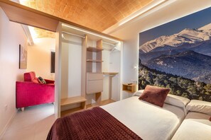 1 slaapkamer, een strijkplank/strijkijzer