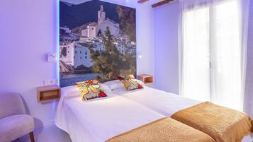 1 slaapkamer, een strijkplank/strijkijzer