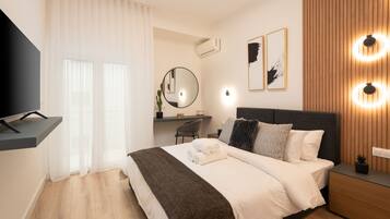 Apartamento exclusivo | 2 dormitorios, ropa de cama de alta calidad, caja fuerte
