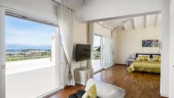 Superior-Apartment, Terrasse, Meerblick