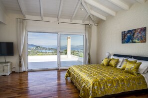 Superior-lejlighed - terrasse - havudsigt | Pengeskab på værelset, gratis Wi-Fi