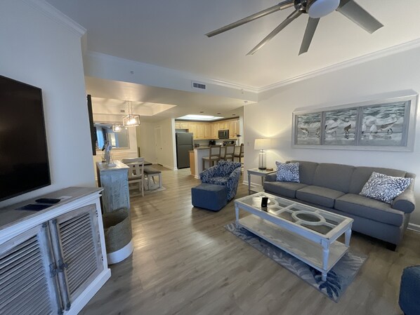 Condo, 3 Bedrooms | Living area - 1107 Royale Palms 3 Bedroom Condo (Myrtle Beach)