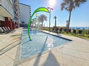 Indoor pool, a heated pool