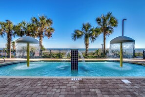 Indoor pool, a heated pool