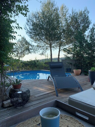 Villa en Bordure de Collinepiscineclimnetflix