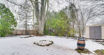 1 Mi to Little Traverse Bay: Home w/ Fire Pit