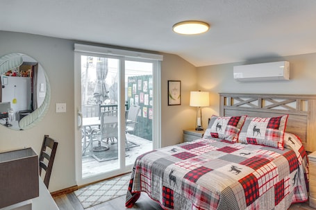 House (2 Bedrooms) | Interior. Deck + Fenced Yard: Quiet Mcclusky Retreat!