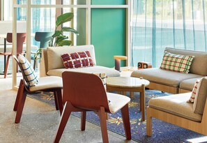 Sitteområde i lobbyen