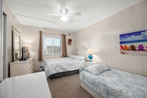 2 bedrooms, iron/ironing board