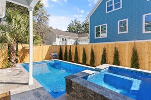 Beheizter Pool