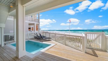 Casa, 5 quartos, piscina particular, vista para o oceano | Piscina particular